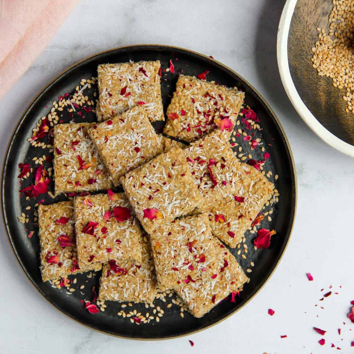 Traditional Tilachi Vadi Recipe | Sesame Burfi with Jaggery