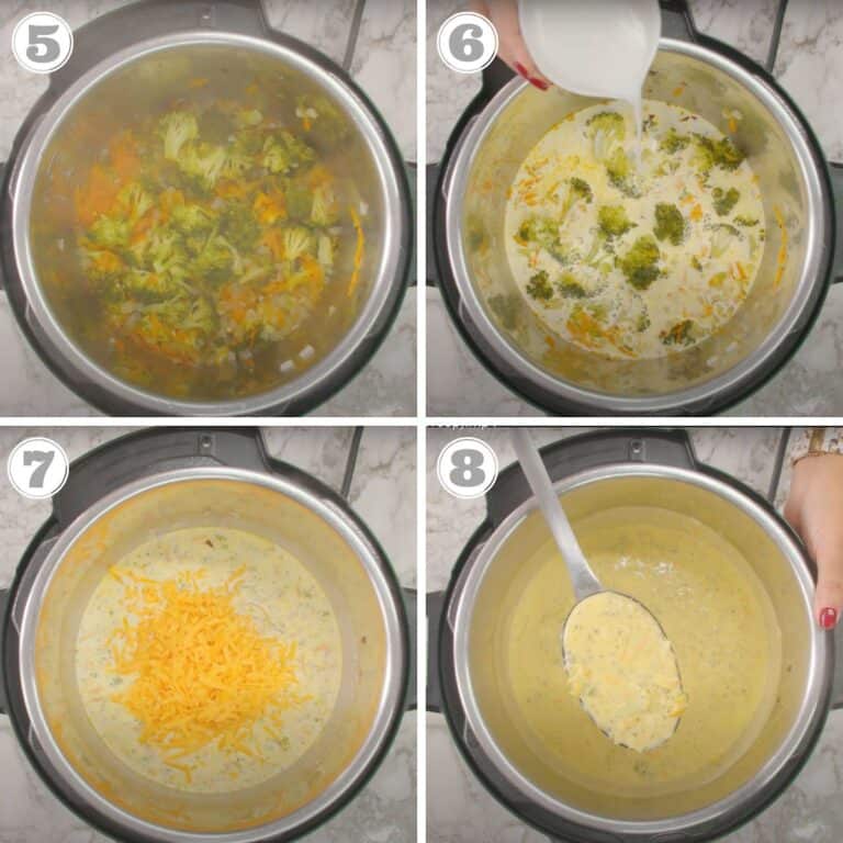 Broccoli Cheddar Soup Instant Pot + Stovetop Ministry of Curry