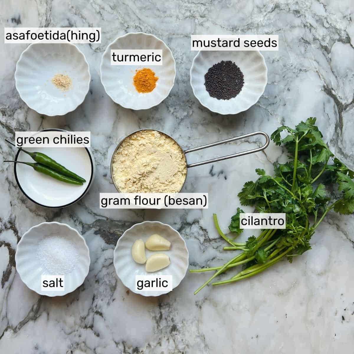 ingredients for patwadi 