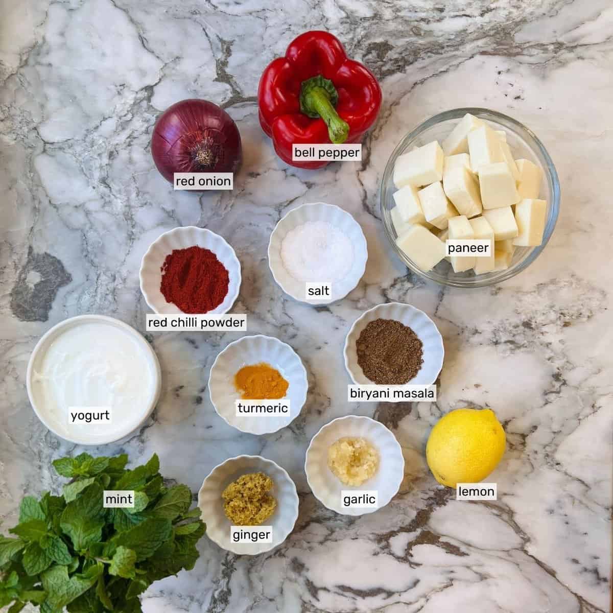 paneer marinade ingredients 