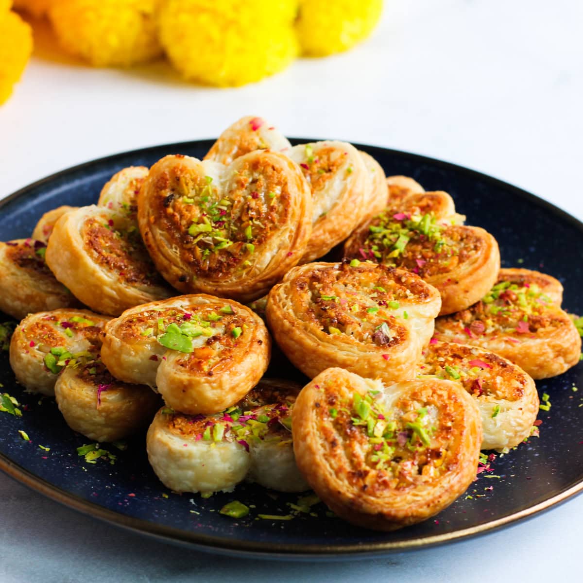 Gujiya Hearts (Flaky, Fun, and Full of Flavor!)