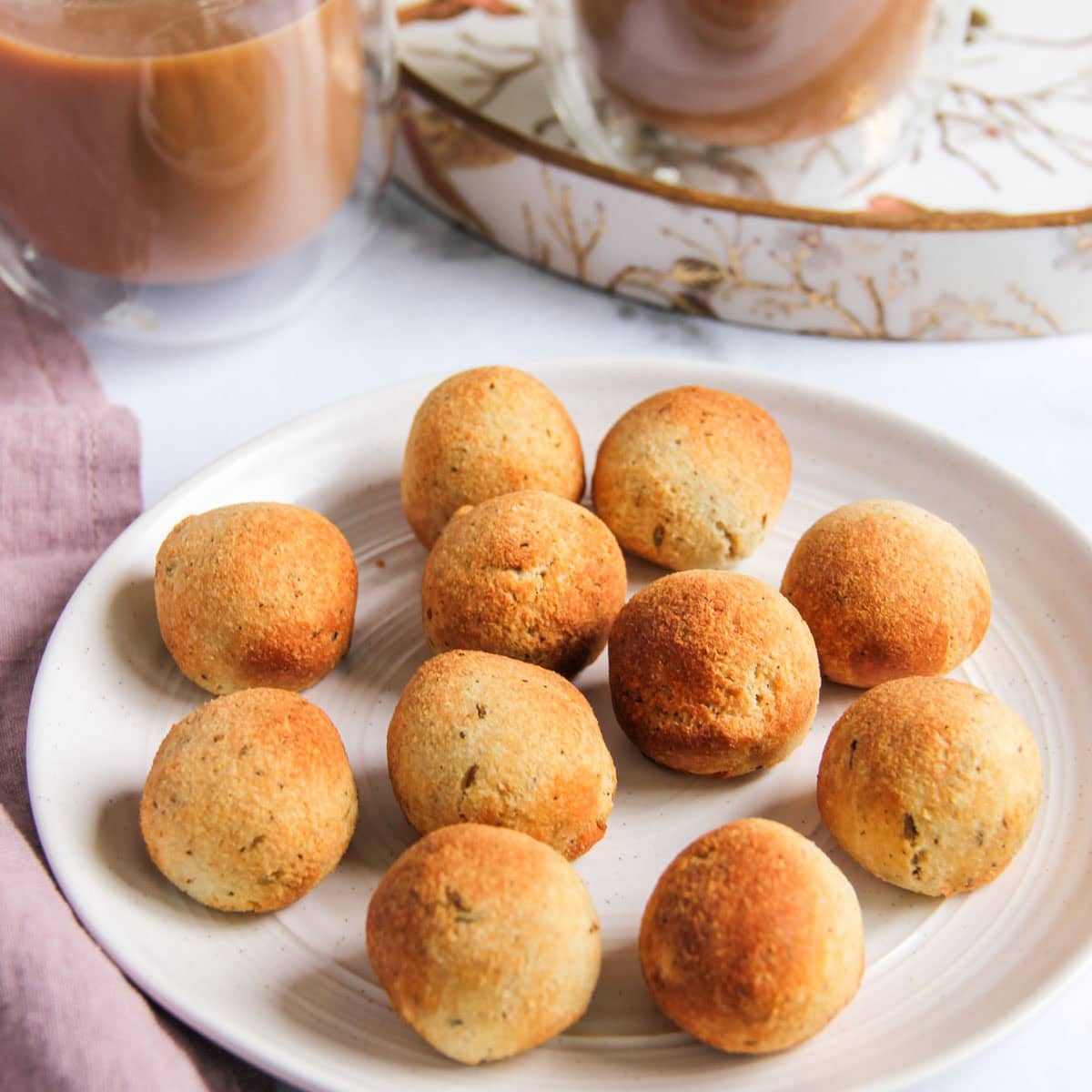 Jeera Puri Inspired Bagel Bites
