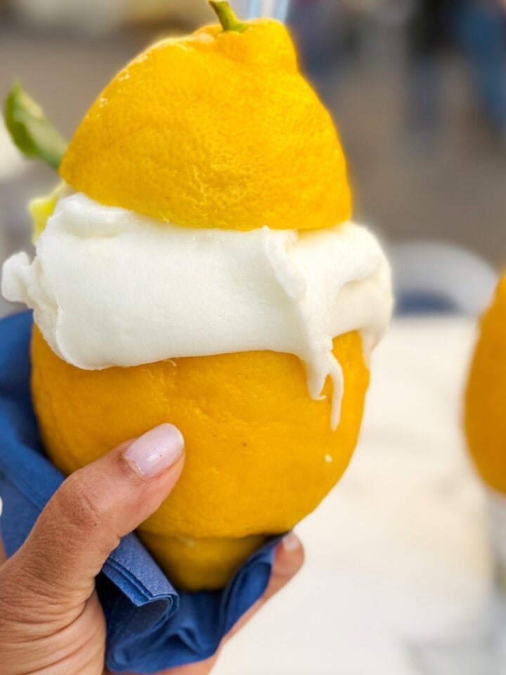 amalfi lemon sorbet