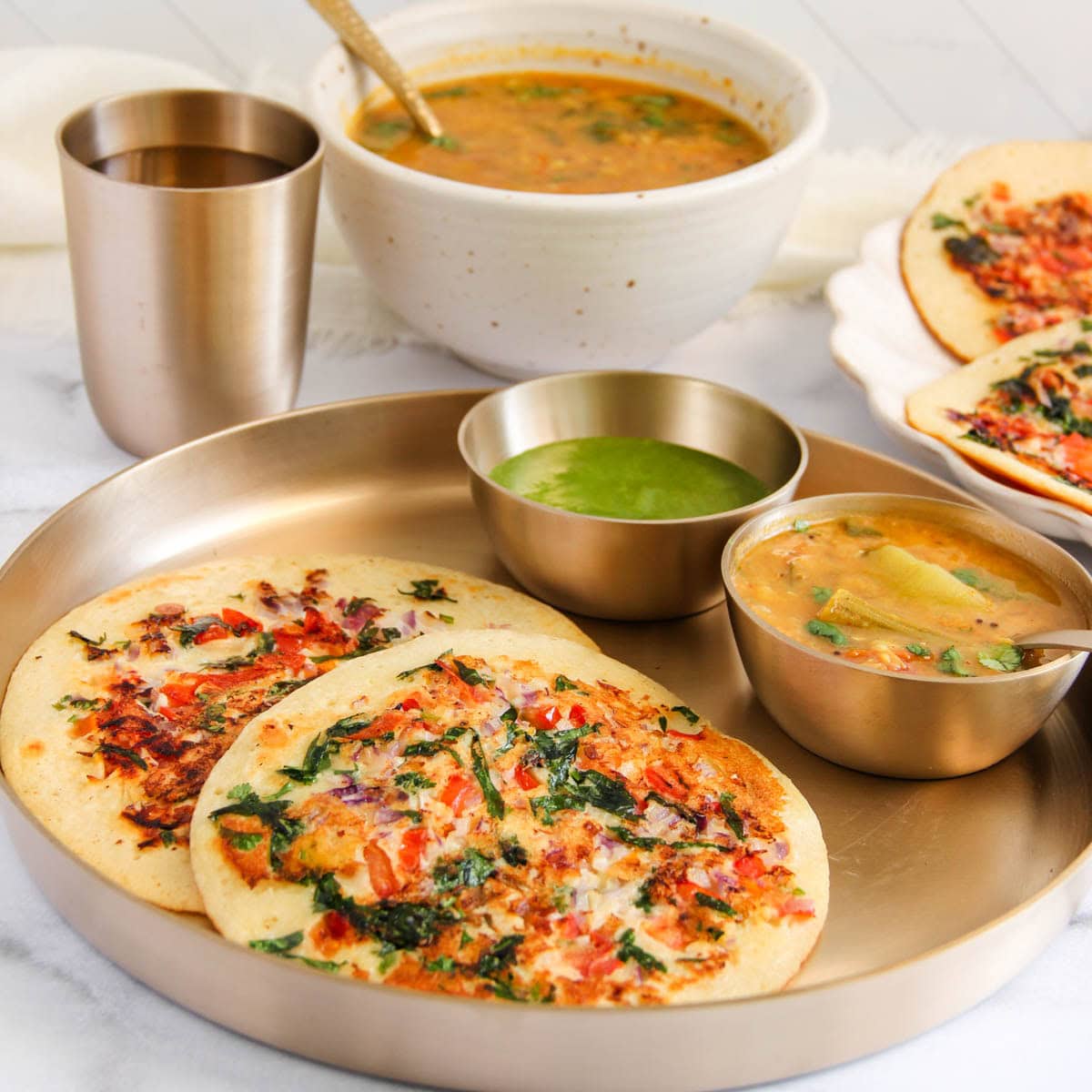 Cottage Cheese Uttapam