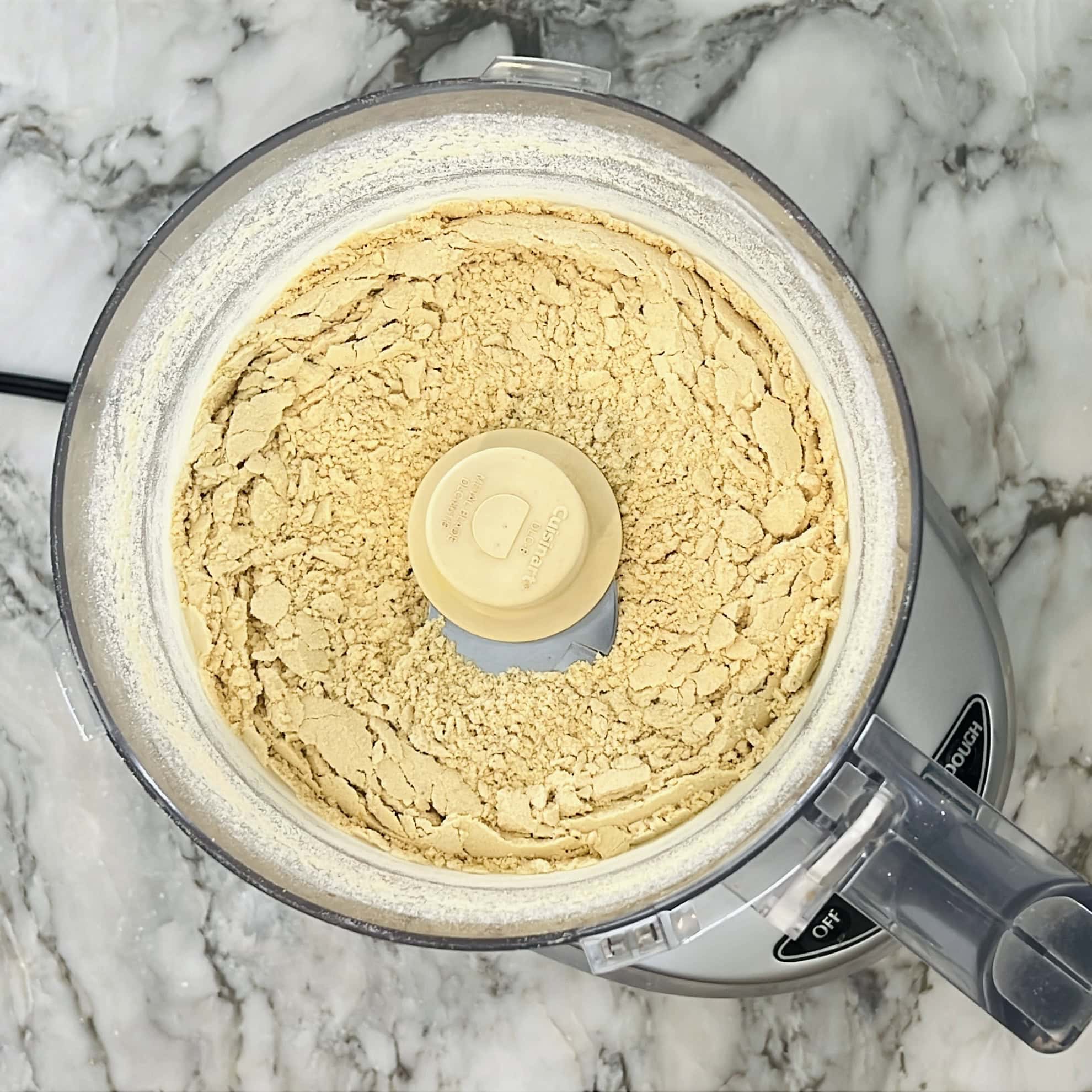 sattu atta in food processor bowl..