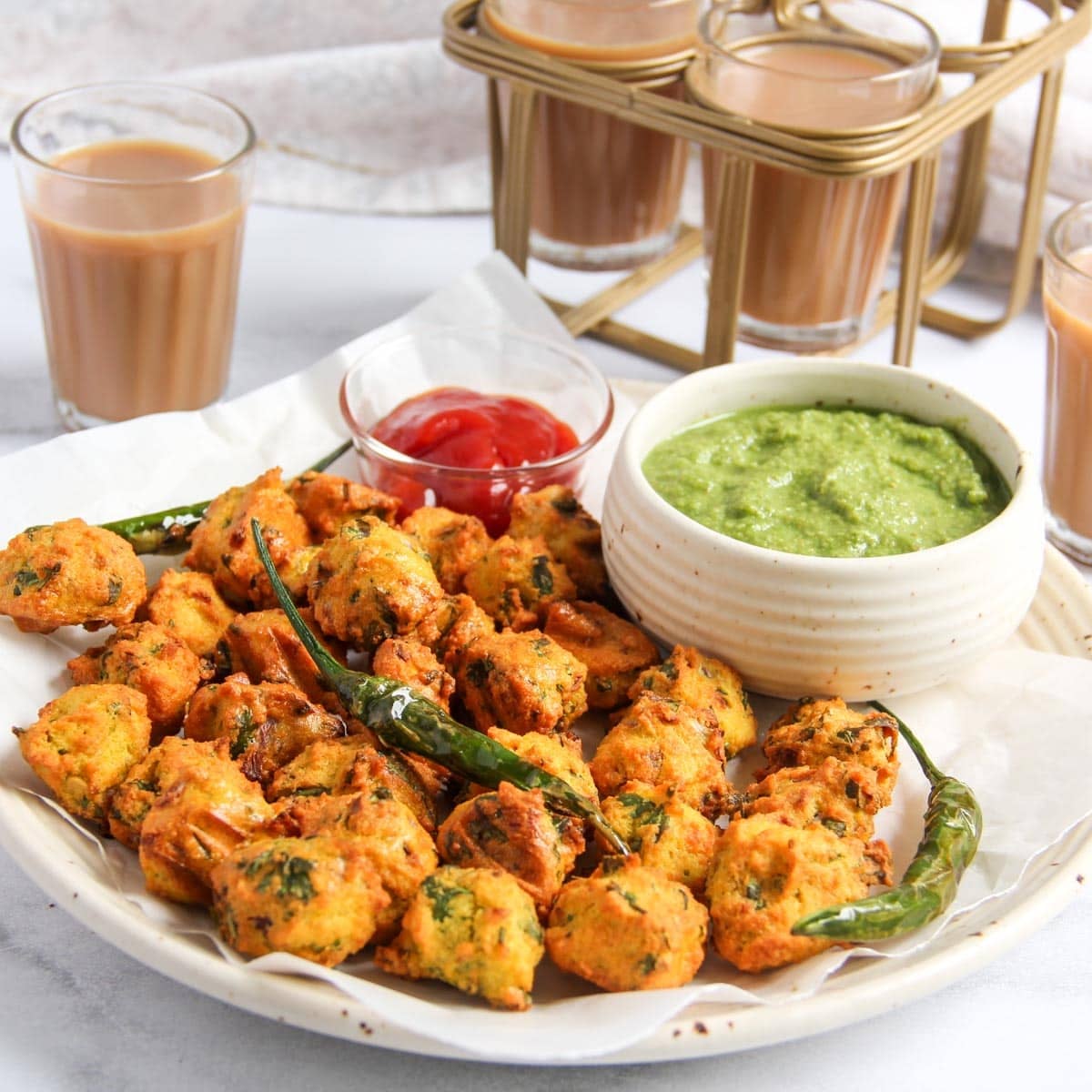 Moong Dal Pakodas